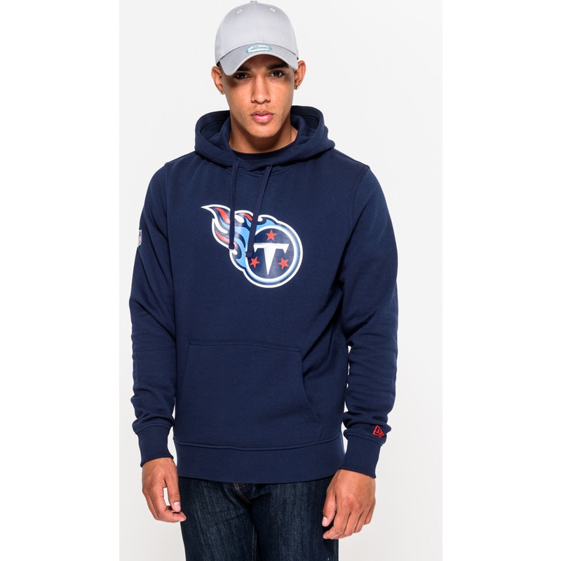 Felpa con cappuccio blu Pullover Hoodie di Tennessee Titans NFL di New Era:  Caphunters.ch