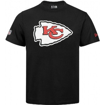 T-shirt à manche courte noir Kansas City Chiefs NFL New Era