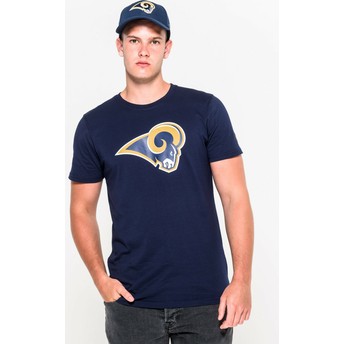 T-shirt à manche courte bleu Los Angeles Rams NFL New Era