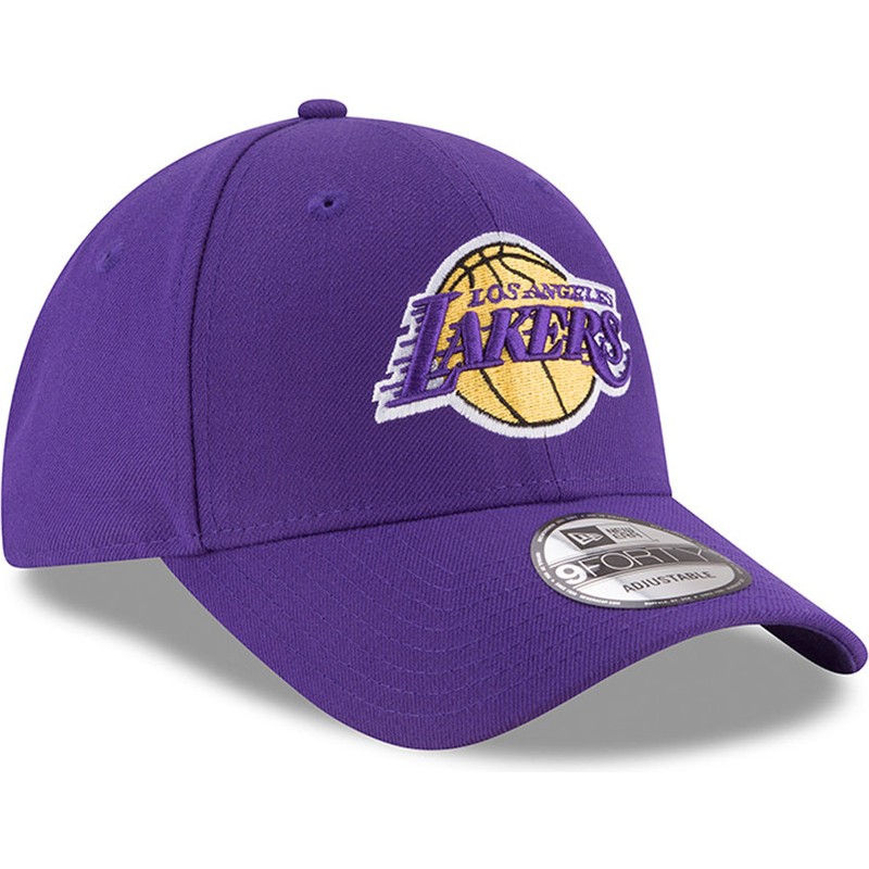 Cappellino visiera curva viola regolabile 9FORTY The League di Los Angeles  Lakers NBA di New Era: Caphunters.ch