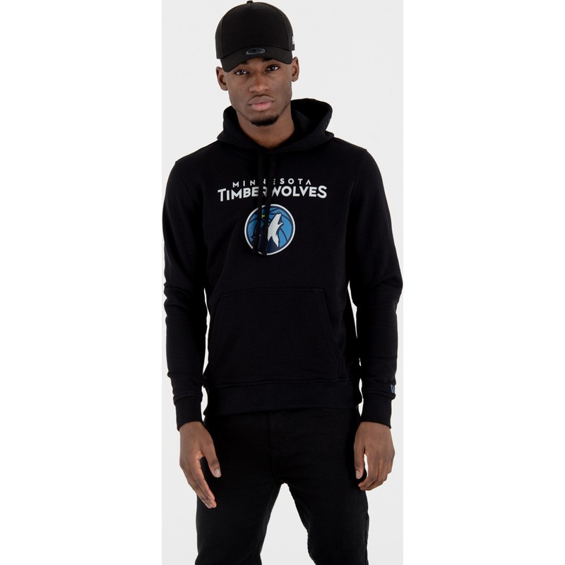 Felpa con cappuccio nera Pullover Hoody di Minnesota Timberwolves NBA di New  Era: Caphunters.ch