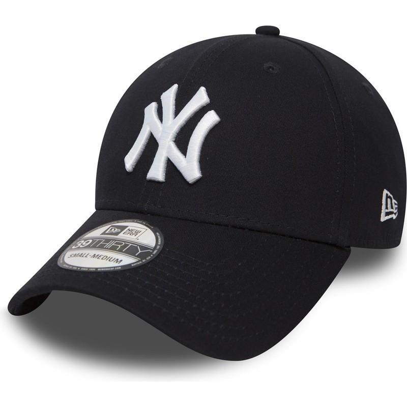 Cappellino visiera curva blu marino aderente 39THIRTY Classic di New York  Yankees MLB di New Era: Caphunters.ch