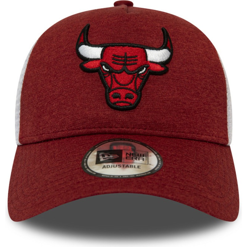 New Era SHADOW PRINT Shirt NBA Chicago Bulls schwarz