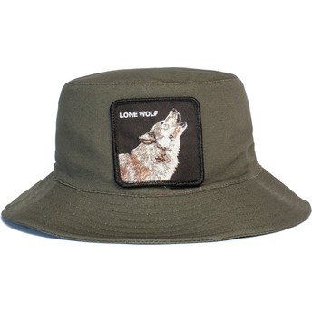 Goorin Bros. Lone Wolf Howl You Doing The Farm Green Bucket Hat