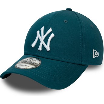 Casquette courbée bleue ajustable 9FORTY League Essential New York Yankees MLB New Era