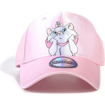 Difuzed Curved Brim Marie The Aristocats Disney Pink Adjustable Cap