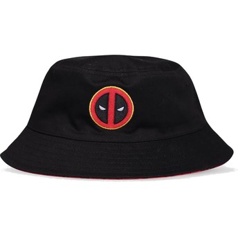 Difuzed Deadpool Reversible Marvel Comics Black Bucket Hat