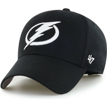 Casquette courbée noire ajustable MVP Tampa Bay Lightning NHL 47 Brand