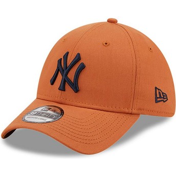 Casquette courbée marron ajustée 39THIRTY League Essential New York Yankees MLB New Era