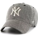 47-brand-curved-brim-grosses-vorderes-logo-mlb-new-york-yankees-cap-schwarz